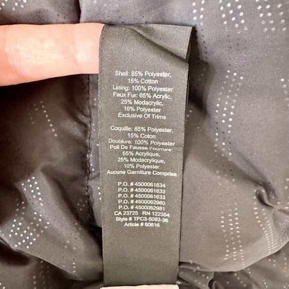 Aritzia Tna Womens Bancroft Parka Winter Coat Black Size M Warmest Goose Down - Picture 14 of 16